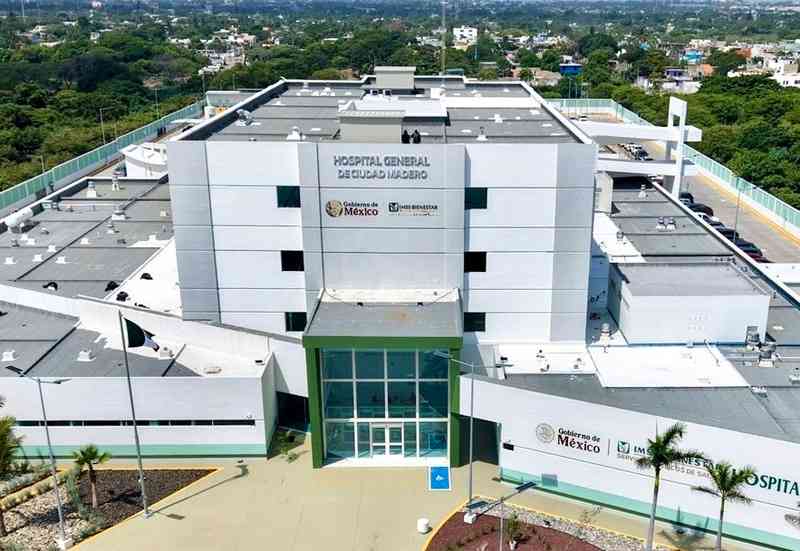 Después de años de abandono de gobiernos del PRI y de Morena, inauguran Hospital General de Ciudad Madero Después de años de abandono de gobiernos del PRI y de Morena, inauguran Hospital General de Ciudad Madero