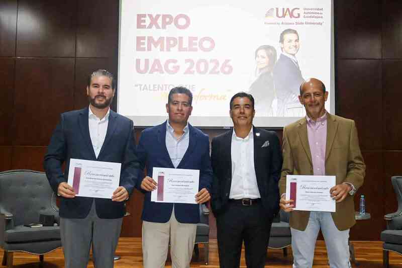 Expo Empleo 2026 enseña a los alumnos de la UAG a usarla IA en el espacio laboral Expo Empleo 2026 enseña a los alumnos de la UAG a usarla IA en el espacio laboral